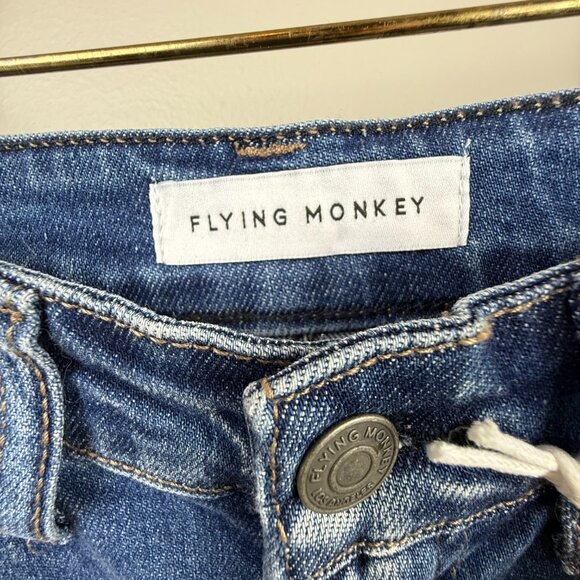 Flying Monkey High-Rise Distressed Skinny Jean - Size - 27 - Picture 6 of 7